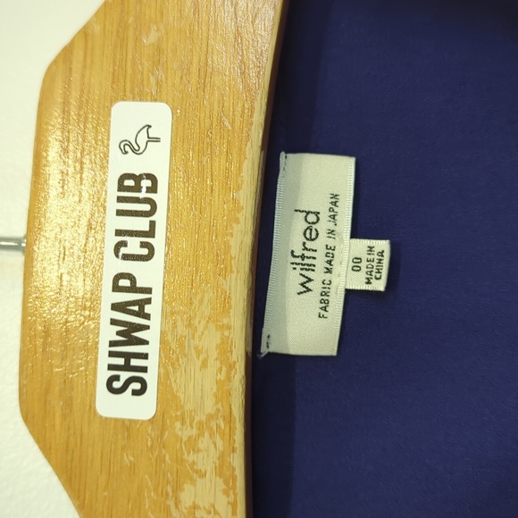 WILFRED ARITZIA purple silk dress - Picture 3 of 6